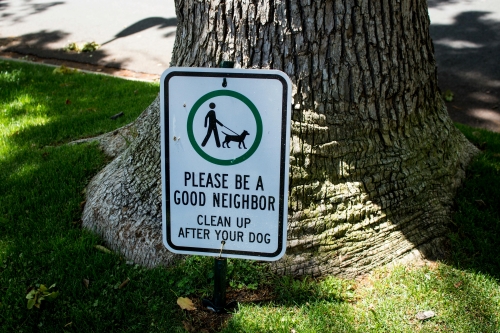 be a good neighbor