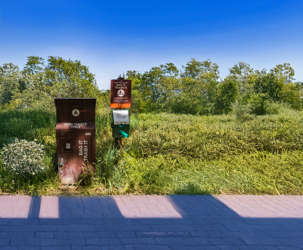dog waste station