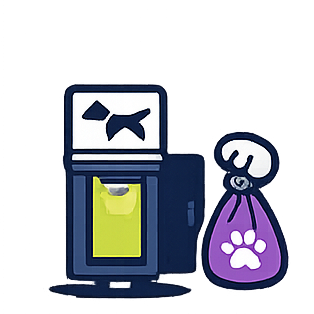 pet waste station emptying and refilling